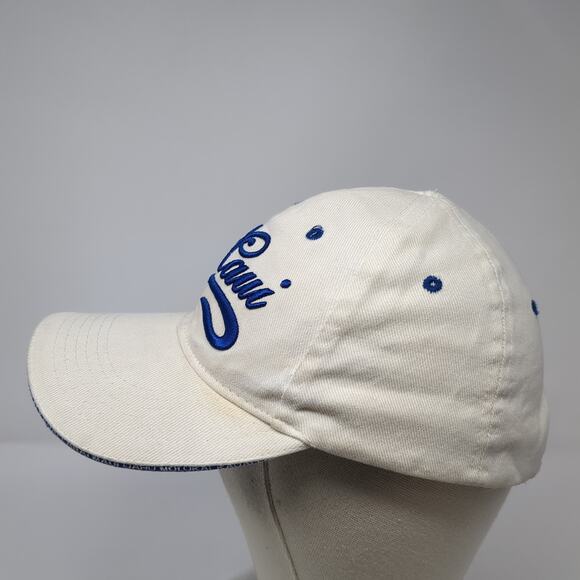 Maui Slideback Baseball Cap White One Size Adjustable Surfware Hawaiian Classics - Picture 3 of 9